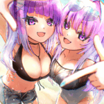 水着オリジナルキャラ